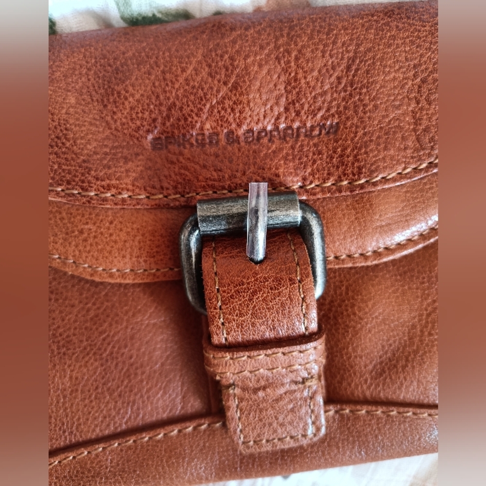 Spikes and Sparrow Leather Tan Caramel Belt BagWoman's - Picture 15 of 15